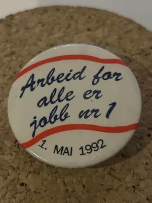 1. mai 1992 – Arbeid for alle er jobb nr. 1